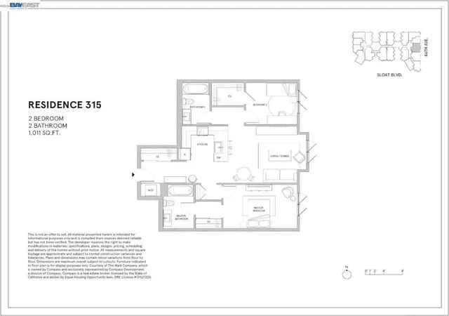 Listing Photo 4 - Condo for sale in building located at 3535 Wawona St, San Francisco, CA 94116 - Unit #315