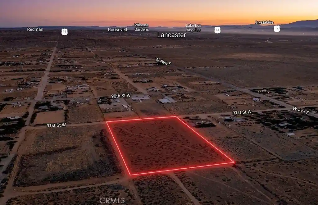 Photo 1 of Land for sale at 0 91 West Ave E 14, Lancaster, CA 93536 | MLS# SC26170072 | Listing updated on 2026-10-28