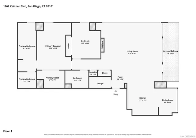 49th image of 1262 Kettner #1504, San Diego, CA 92101 | MLS# 260019009SD