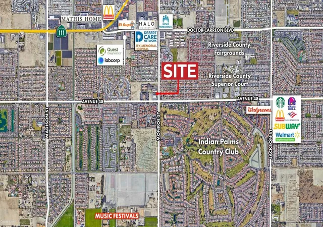 Photo 1 of Land for sale at 47797 Monroe St, Indio, CA 92201 | MLS# 219151075DA | Listing updated on 2026-09-01