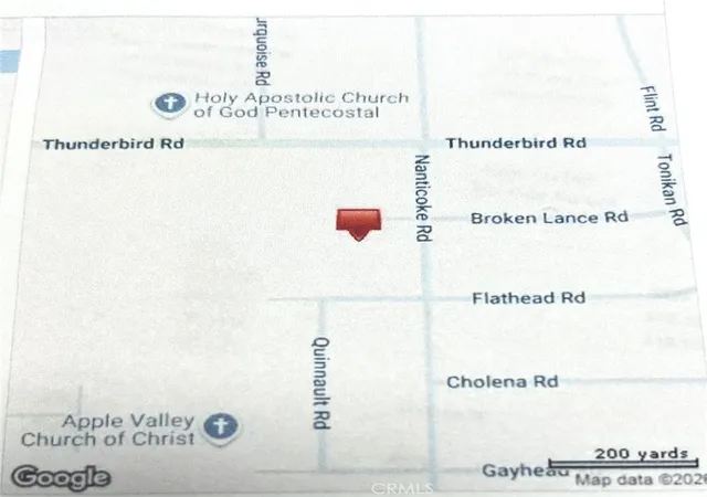 Photo 1 of Land for sale at 0 Broken Lance Rd, Apple Valley, CA 92307 | MLS# SB26172395 | Listing updated on 2026-09-02