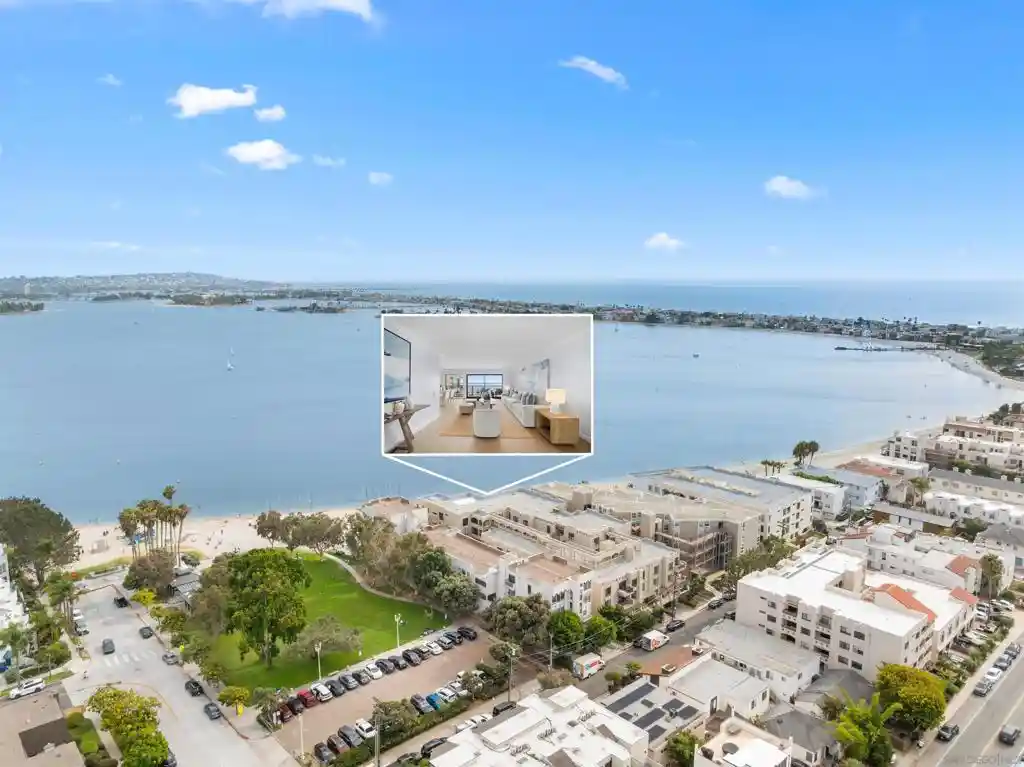 Listing Photo 1 - Condo for sale in 1235 Parker Pl located at 1235 Parker Pl, San Diego, CA 92109 - Unit #2F