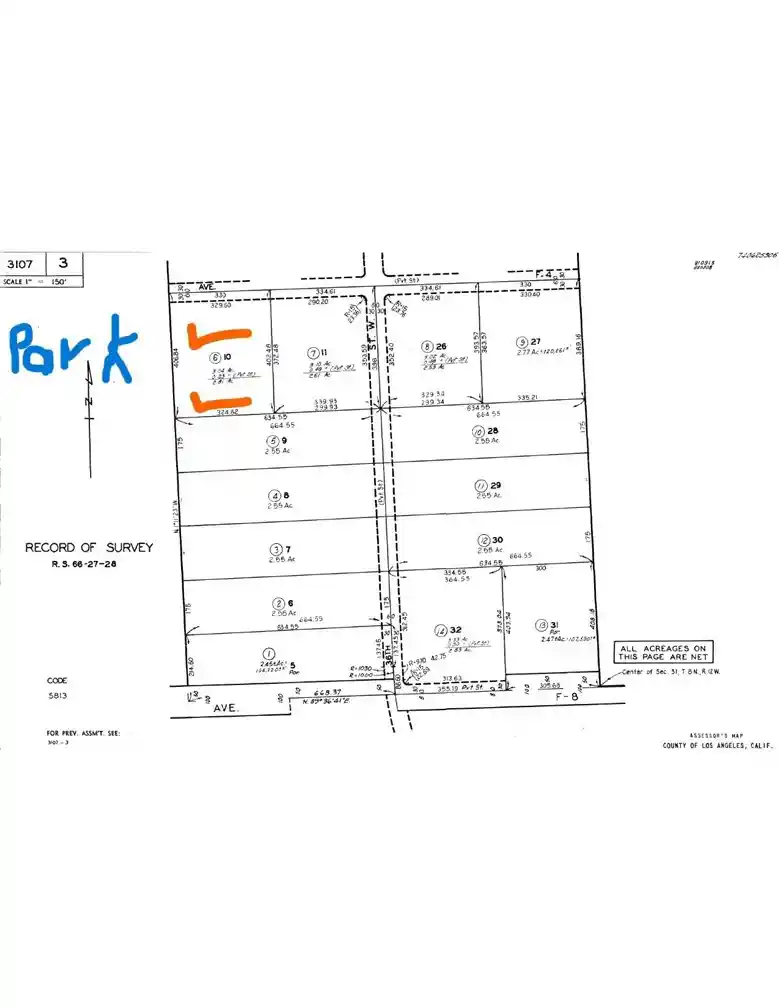 Photo 1 of Land for sale at 0 Ave F4/38th St W, Lancaster, CA 93536 | MLS# SR26173600 | Listing updated on 2026-08-09