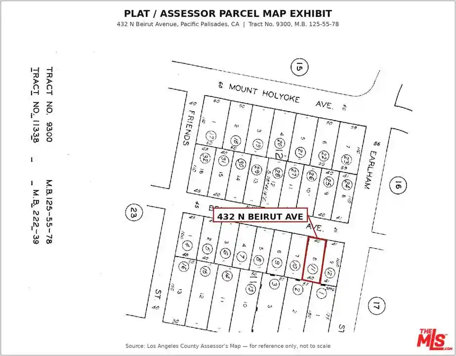 Photo 1 of Land for sale at 432 Beirut Ave, Pacific Palisades, CA 90272 | MLS# 26870427 | Listing updated on 2026-10-09
