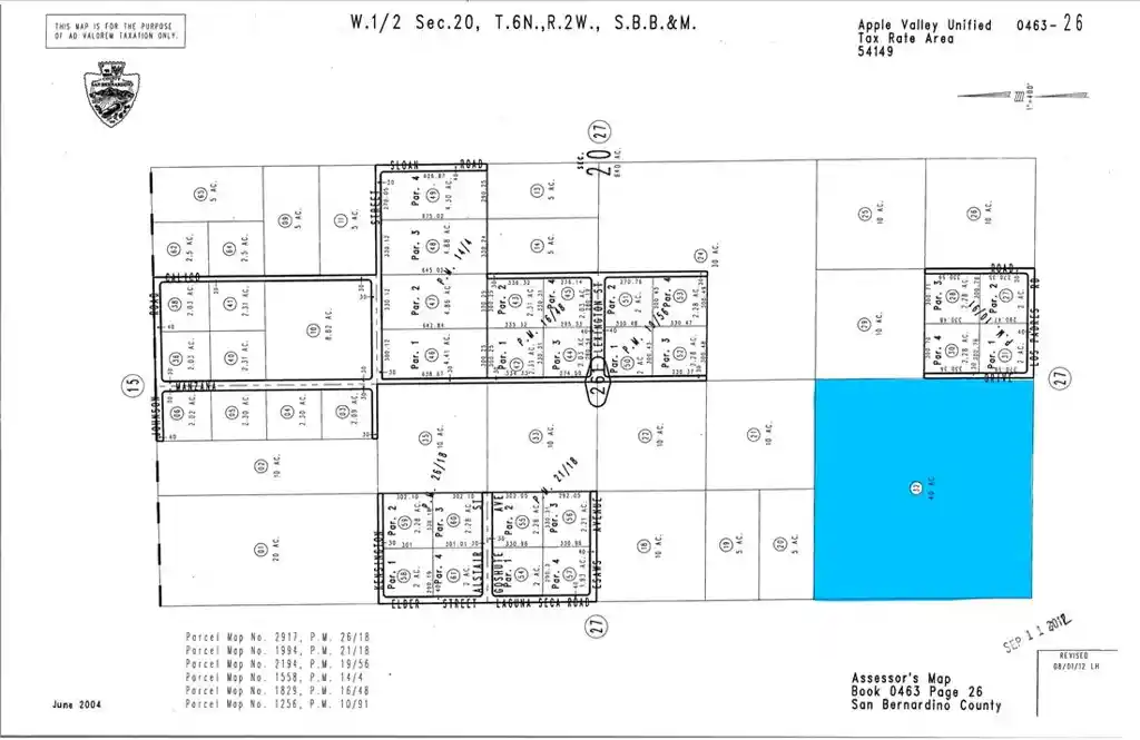 Photo 1 of Land for sale at 0 Laguna Seca #1, Apple Valley, CA 92307 | MLS# HD26175028 | Listing updated on 2026-08-13
