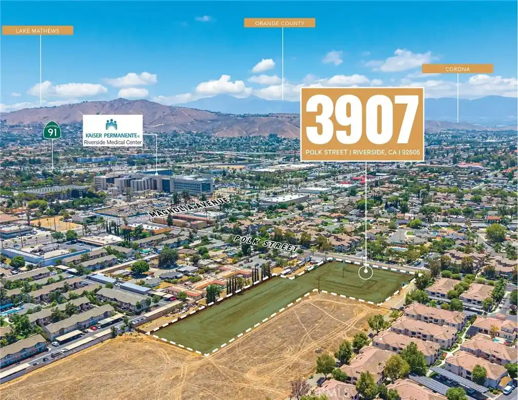 Land for sale at 3907 Polk St, Riverside, CA 92505 | MLS# CV26177716