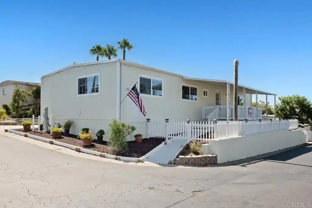 Photo 1 of Manufactured home for sale at 1120 E Mission Rd #65, Fallbrook, CA 92028 | MLS# NDP2607651 | Listing updated on 2026-08-13