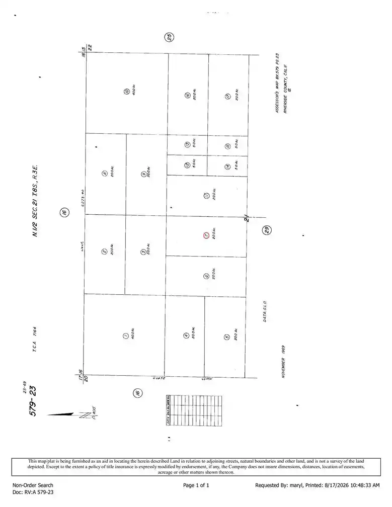 Photo 1 of Land for sale at 7 Cooper Cienega Truck Tr Dr, Anza, CA 92539 | MLS# CV26180081 | Listing updated on 2026-08-17