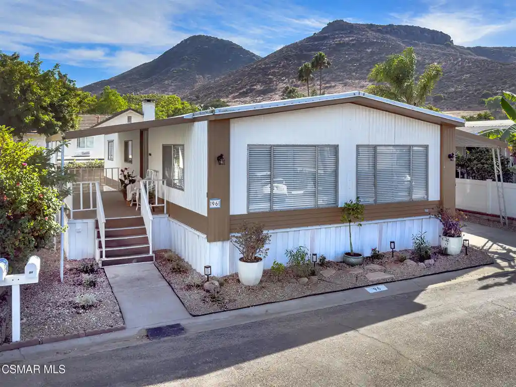 Photo 1 of Manufactured home for sale at 96 Monte Vista, Newbury Park, CA 91320 | MLS# 226003983 | Listing updated on 2026-10-14