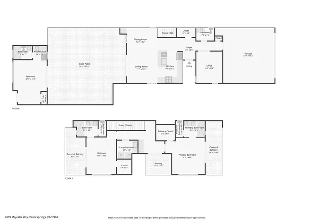Photo 2 of Single family home for sale at 2699 Majestic Way, Palm Springs, CA 92262 | MLS# 219151657DA | Listing updated on 2026-09-13