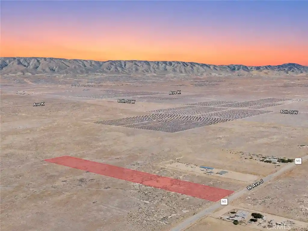 Photo 1 of Land for sale at 0 Ave J Vic 72 St W, Lancaster, CA 93536 | MLS# SC26182684 | Listing updated on 2026-08-20