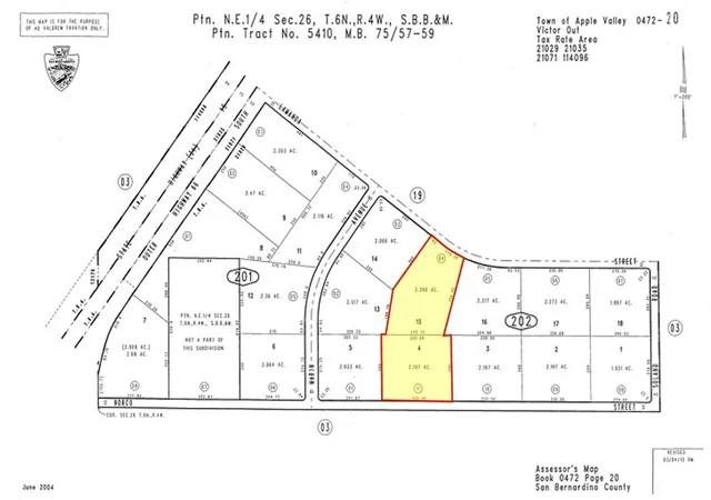 Photo 1 of Land for sale at 0 Norco St, Apple Valley, CA 92307 | MLS# HD26183072 | Listing updated on 2026-09-10