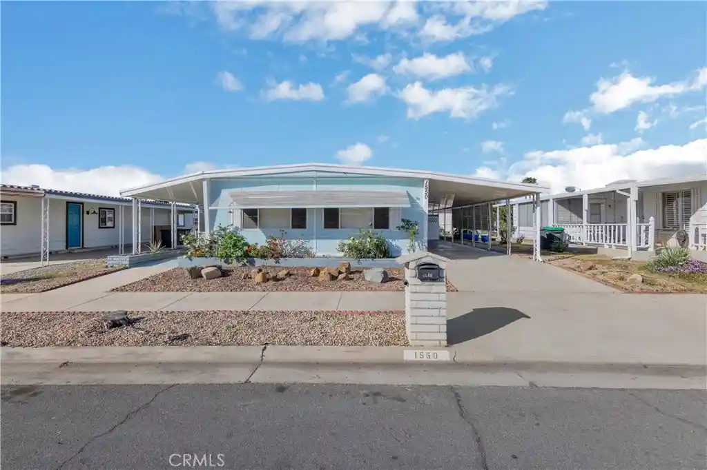 Photo 1 of Manufactured home for sale at 1550 San Vicente, Hemet, CA 92543 | MLS# IV26183430 | Listing updated on 2026-08-27