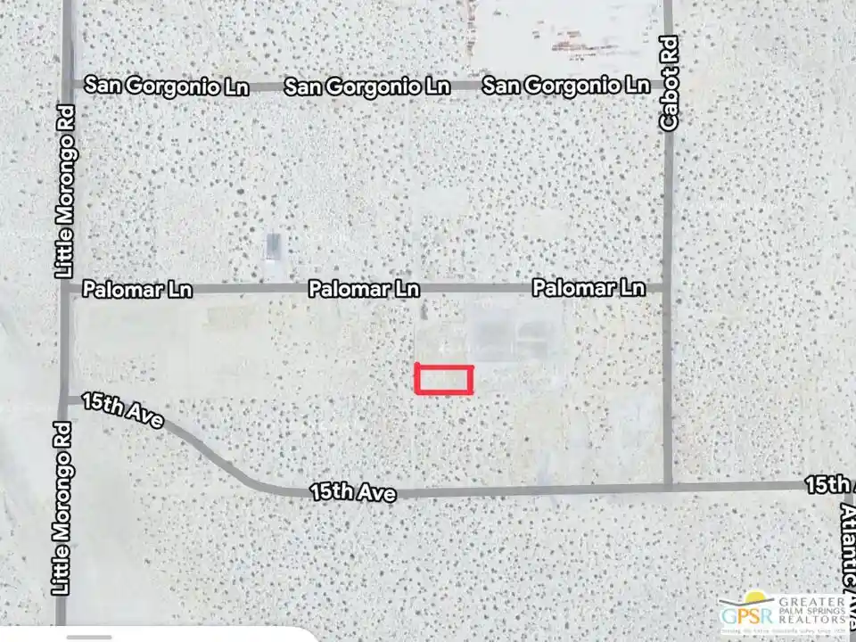 Photo 1 of Land for sale at 0 Palomar Ln, Desert Hot Springs, CA 92240 | MLS# 26876407PS | Listing updated on 2026-08-24