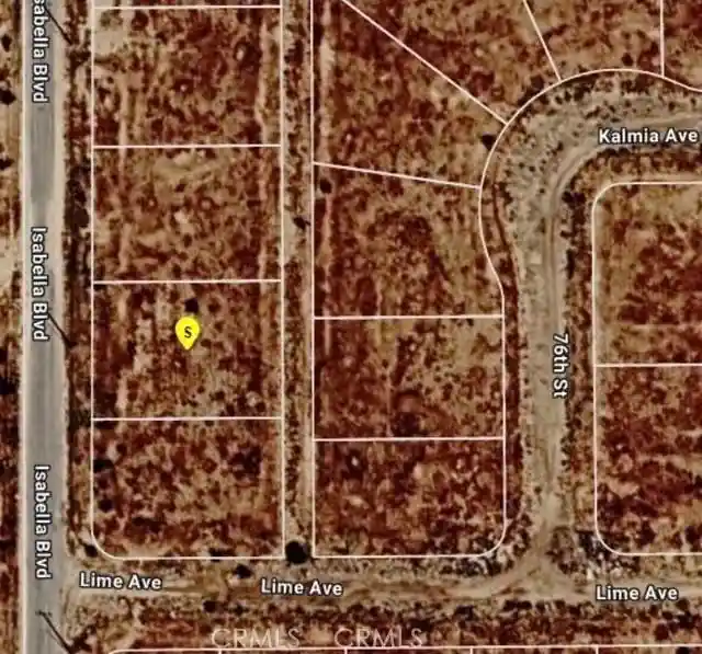 Photo 1 of Land for sale at 0 Isabella Blvd, California City, CA 93505 | MLS# CV26185377 | Listing updated on 2026-10-22