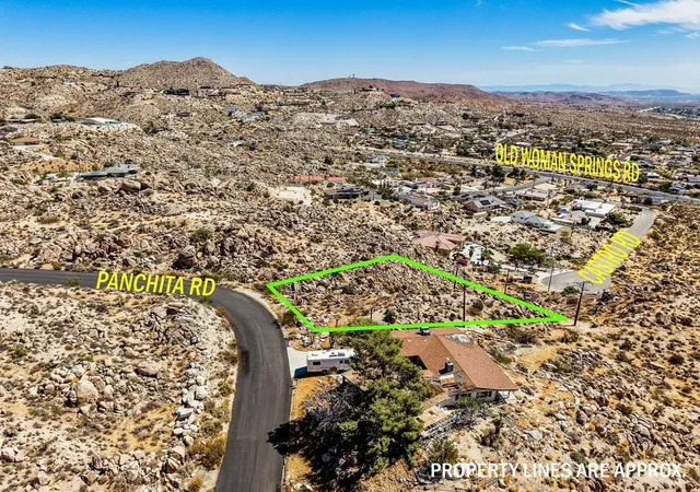 Photo 1 of Land for sale at 57180 Panchita Rd, Yucca Valley, CA 92284 | MLS# 219151826DA | Listing updated on 2026-09-13
