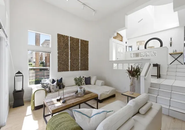 Listing Photo 1 - Condo for sale in building located at 7142 Calabria, San Diego, CA 92122 - Unit #A