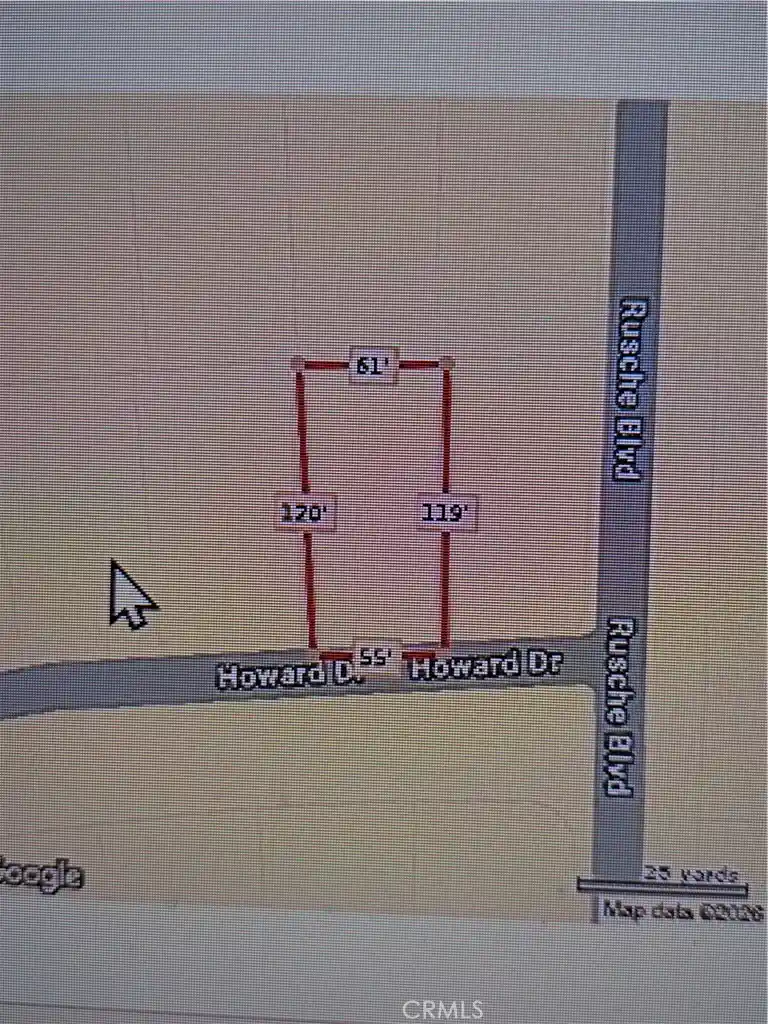 Photo 1 of Land for sale at 0 Howard, California City, CA 93505 | MLS# SR26187534 | Listing updated on 2026-08-27