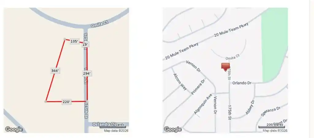 Land for sale at 0 175Th, California City, CA 93523 | MLS# SR26190145