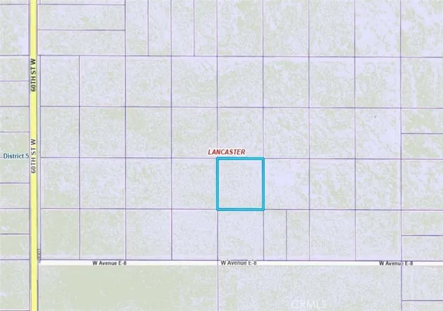 Photo 1 of Land for sale at 0 Ave E6 Drt Vic 57th Stw, Lancaster, CA 93536 | MLS# WS26190899 | Listing updated on 2026-09-05