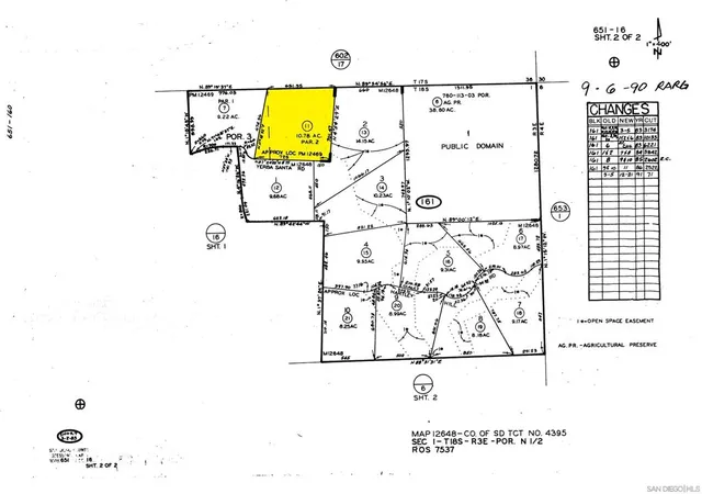 Photo 3 of Land for sale at 0 Yerba Santa Rd, Potrero, CA 91963 | MLS# 260021337SD | Listing updated on 2026-09-01