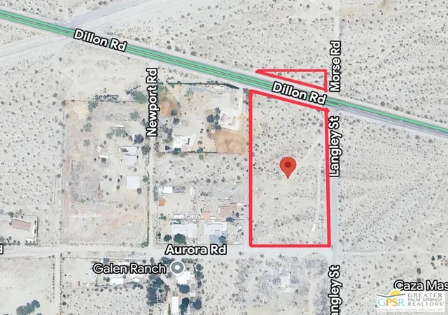 Photo 1 of Land for sale at 71455 Dillon Rd, Desert Hot Springs, CA 92241 | MLS# 26930913PS | Listing updated on 2026-09-09