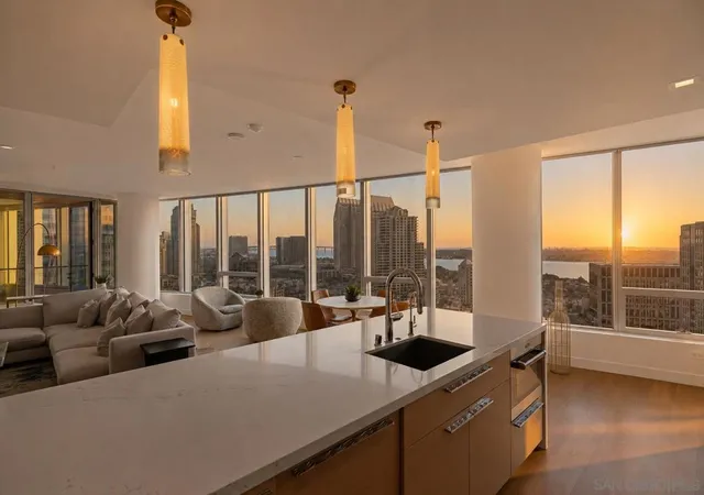 Listing Photo 1 - Condo for sale in Pacific Gate by Bosa located at 888 W E St, San Diego, CA 92101 - Unit #2004