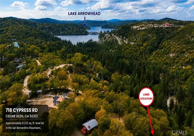 Photo 2 of Land for sale at 718 Cypress Rd, Cedar Glen, CA 92321 | MLS# IV26188716 | Listing updated on 2026-09-28