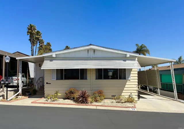 Photo 1 of Manufactured home for sale at 3535 Linda Vista Dr #58, San Marcos, CA 92078 | MLS# NDP2608270 | Listing updated on 2026-09-13