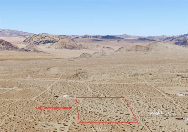 Photo 3 of Land for sale at 0 Manzanita, Johnson Valley, CA 92285 | MLS# CV26192728 | Listing updated on 2026-09-03