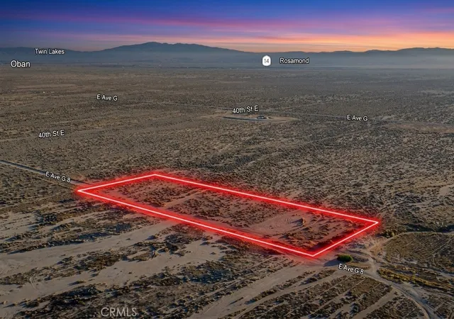 Photo 2 of Land for sale at 0 Vac Vic Ave G8/43 St E, Lancaster, CA 93535 | MLS# SC26194771 | Listing updated on 2026-09-13