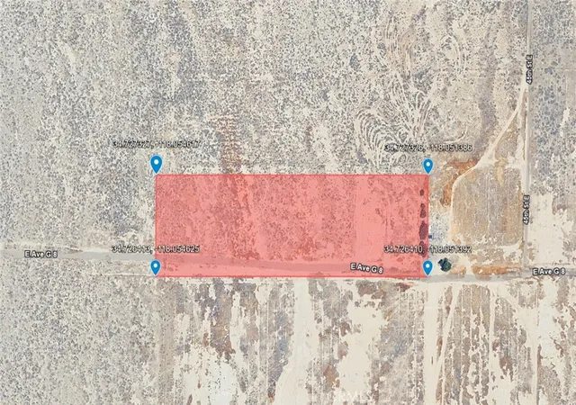 Photo 4 of Land for sale at 0 Vac Vic Ave G8/43 St E, Lancaster, CA 93535 | MLS# SC26194771 | Listing updated on 2026-09-13