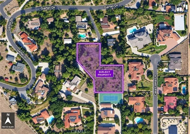 Land for sale at 0 Gartel Dr, Walnut, CA 91789 | MLS# TR26195293