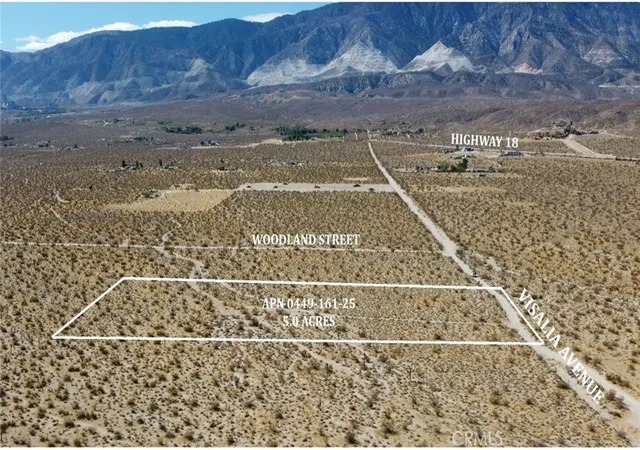 Photo 1 of Land for sale at 0 Visalia, Lucerne Valley, CA 92356 | MLS# HD26195927 | Listing updated on 2026-09-07