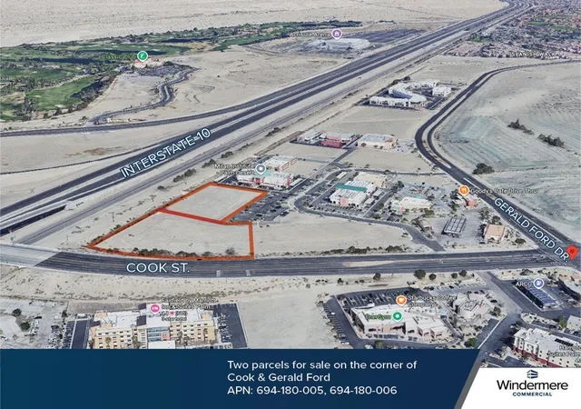 Land for sale at 0 Cook Str./gerald Frd, Palm Desert, CA 92211 | MLS# 219152403DA