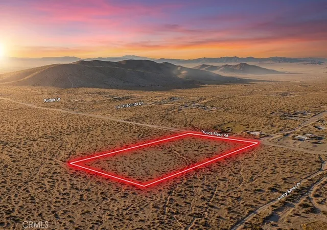 Photo 3 of Land for sale at 0 Yucca Mesa Rd, Yucca Valley, CA 92284 | MLS# SC26196376 | Listing updated on 2026-09-08