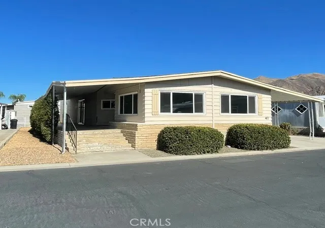 Photo 1 of Manufactured home for sale at 2230 Lake Park Dr #47, San Jacinto, CA 92583 | MLS# OC26197786 | Listing updated on 2026-09-13