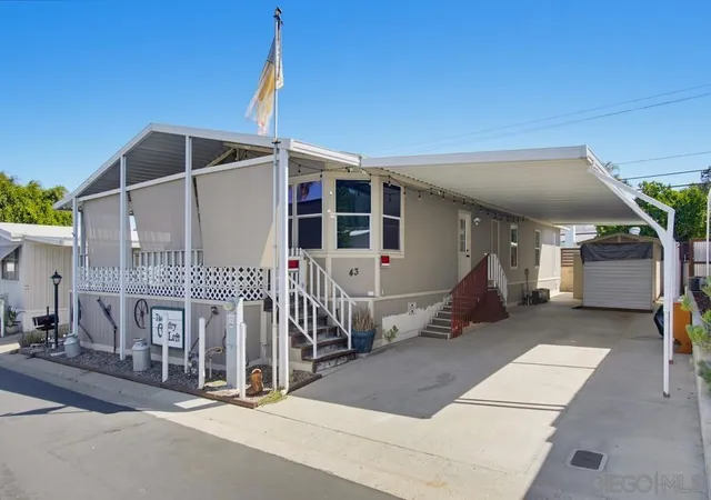 Photo 1 of Manufactured home for sale at 1440 S Orange #SPC 43, El Cajon, CA 92020 | MLS# 260022171SD | Listing updated on 2026-09-10