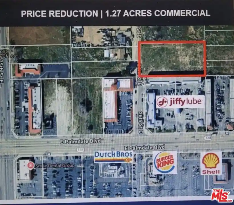 Land for sale at 26 E Th & Palmdale Blvd, Palmdale, CA 93550 | MLS# 26987001