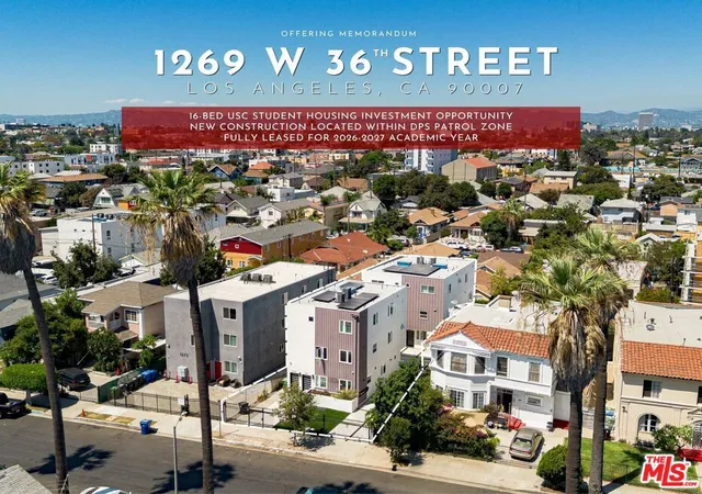 Photo 1 of Multi family home for sale at 1269 W 36th Street, Los Angeles, CA 90007 | MLS# 26986719 | Listing updated on 2026-09-18