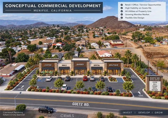Photo 1 of Land for sale at 0 Goetz Rd, Menifee, CA 92587 | MLS# SW26202050 | Listing updated on 2026-09-18