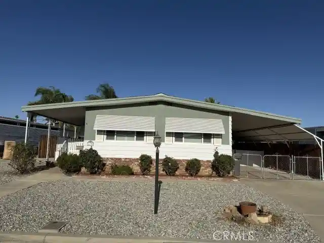 Photo 1 of Manufactured home for sale at 26128 Fountain Palm Dr, Homeland, CA 92548 | MLS# SW26196035 | Listing updated on 2026-10-26