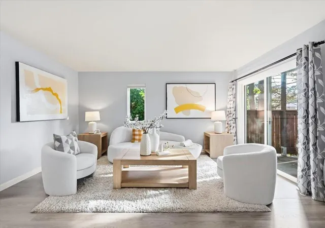 Listing Photo 1 - Condo for sale in building located at 723 Sierra Vis Ave, Mountain View, CA 94043 - Unit #2