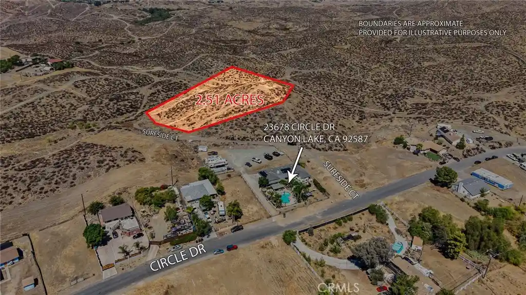 Land for sale at 23000 Surfside Ct, Canyon Lake, CA 92587 | MLS# OC26203278