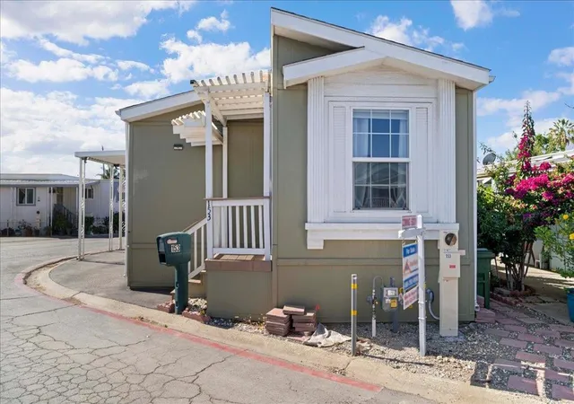 Photo 1 of Manufactured home for sale at 2150 Monterey Rd #153, San Jose, CA 95112 | MLS# ML82061795 | Listing updated on 2026-10-11