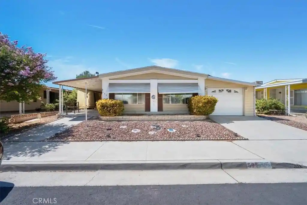 Photo 1 of Manufactured home for sale at 585 Palos Dr, Hemet, CA 92543 | MLS# IV26205380 | Listing updated on 2026-10-17