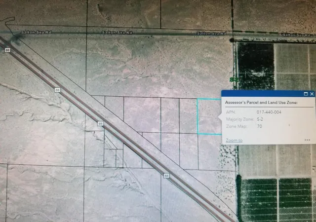 Photo 2 of Land for sale at 10 Ac M/l Salton Sea Rd, Salton City, CA 92275 | MLS# 219152964DA | Listing updated on 2026-09-20
