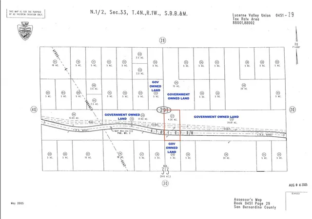 Photo 3 of Land for sale at 744 Powerline Rd, Lucerne Valley, CA 92356 | MLS# HD26205573 | Listing updated on 2026-09-20