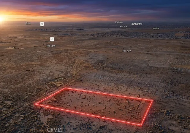 Photo 1 of Land for sale at 0 Vic Ave J8 75 St W, Lancaster, CA 93536 | MLS# SC26206189 | Listing updated on 2026-09-21