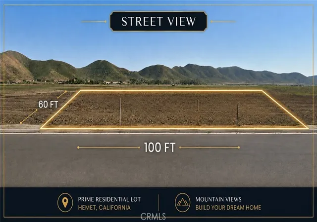 Land for sale at 0 Poplar St, Hemet, CA 92545 | MLS# AR26206267